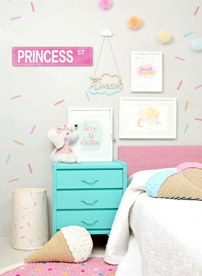 CrazySign Pink Metal Tin Sign - Cute Princess Room Wall Decor for Home Bar Bedroom or Dorm, Gift for Friends 16x4 Inches (710) - Image 5